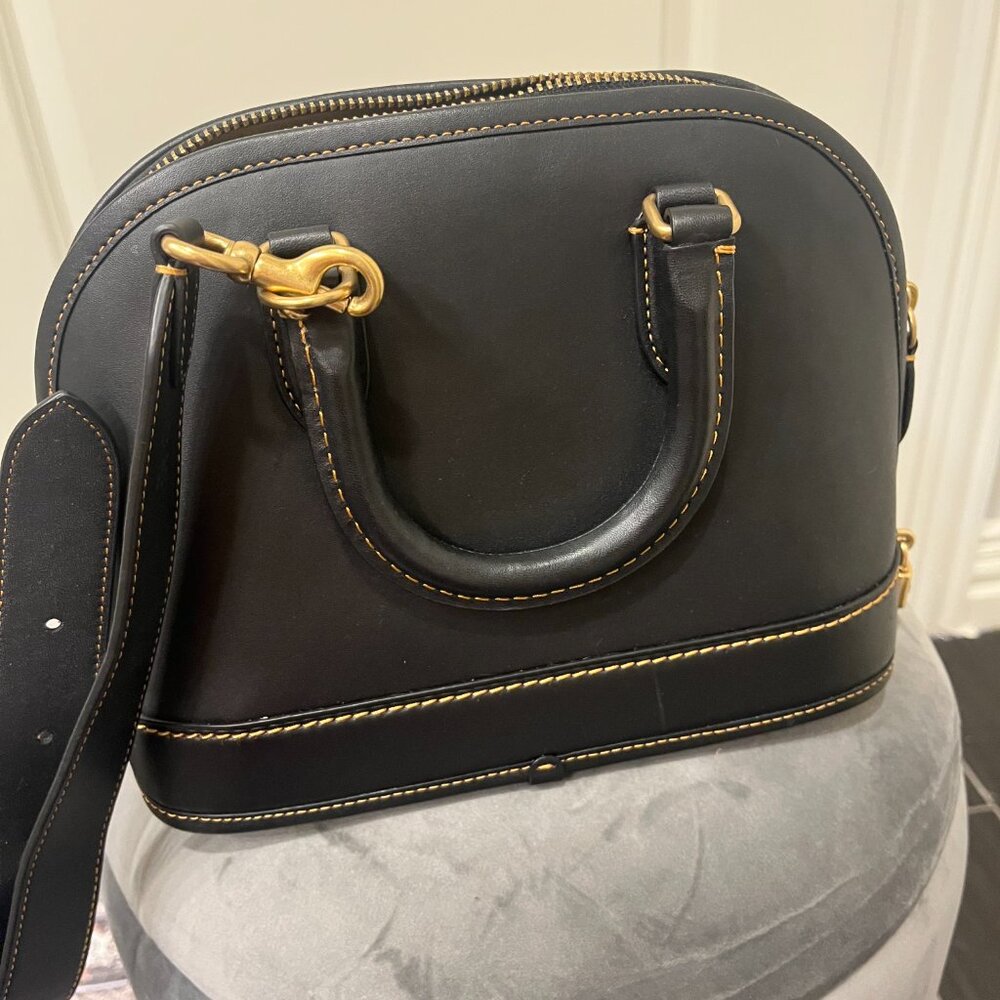Coach Revel Bag dome‑shaped satchel made from buttery glovetanned leather - Picture 6 of 12